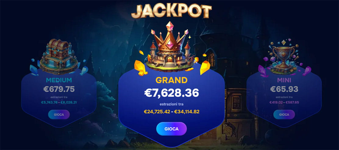 Casino slots with jackpot.