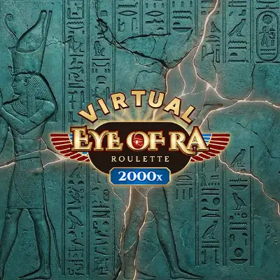 Virtual Eye of Ra Roulette 2000x. 